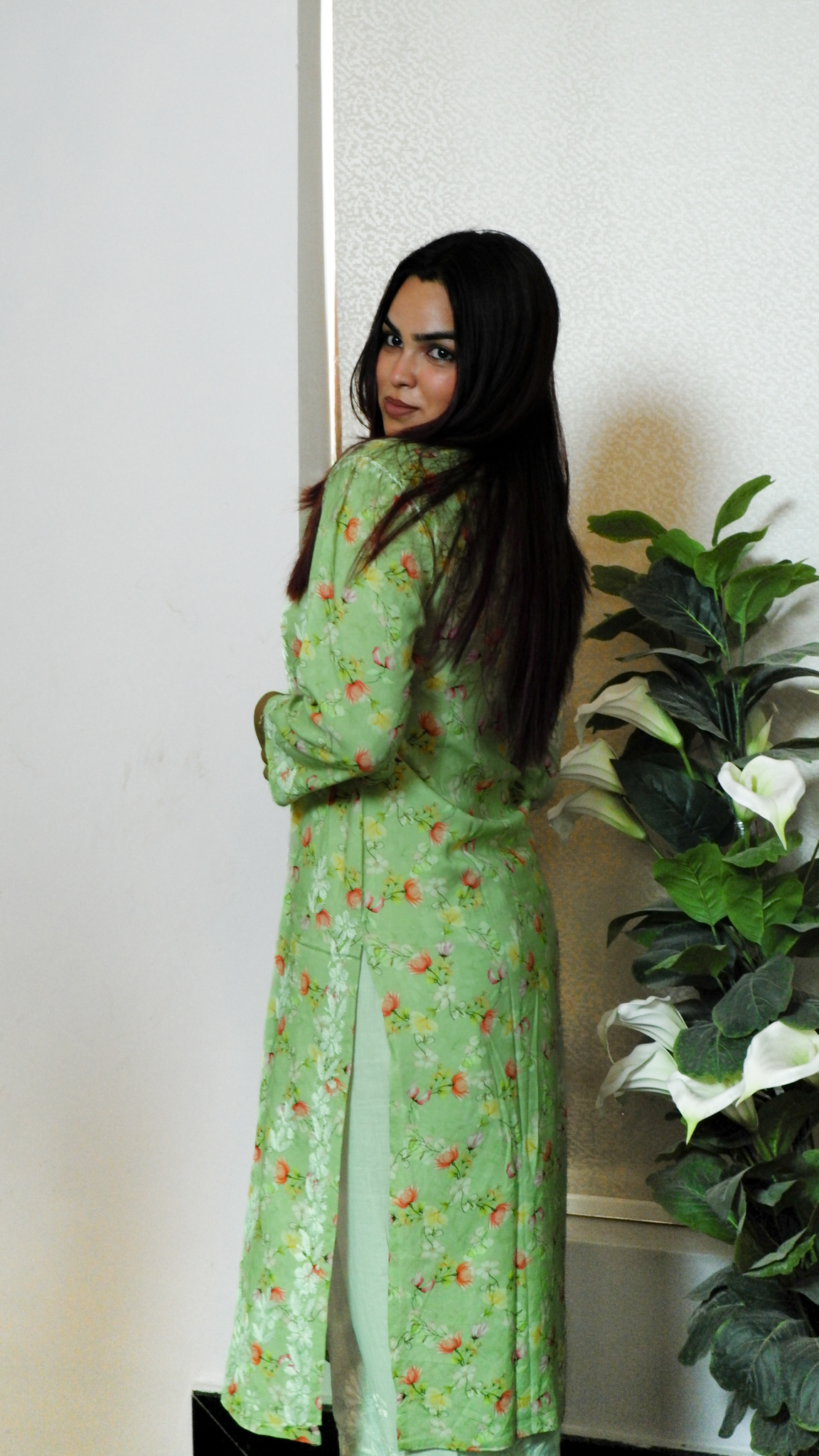 Mint Blossom Kurti