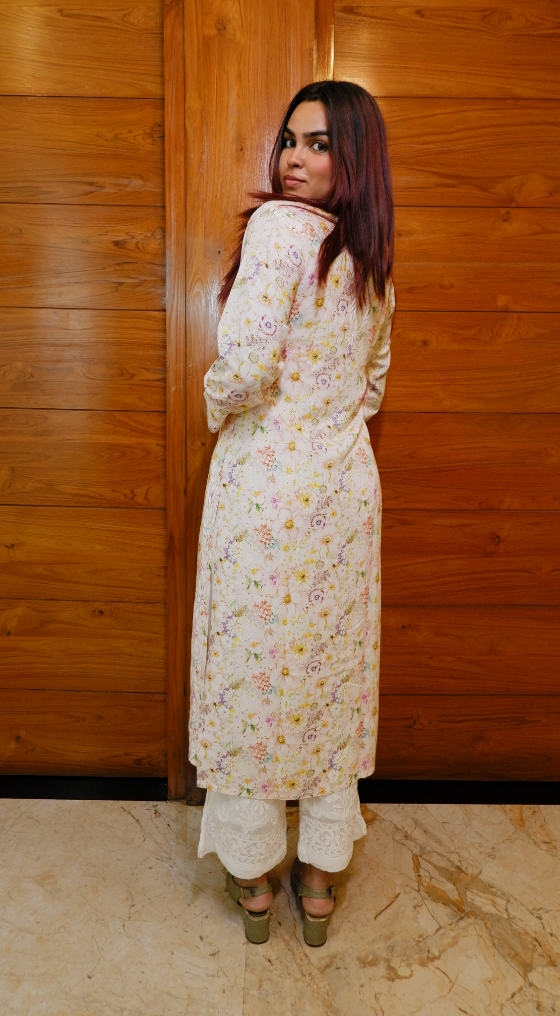 Ivory Garden Kurti