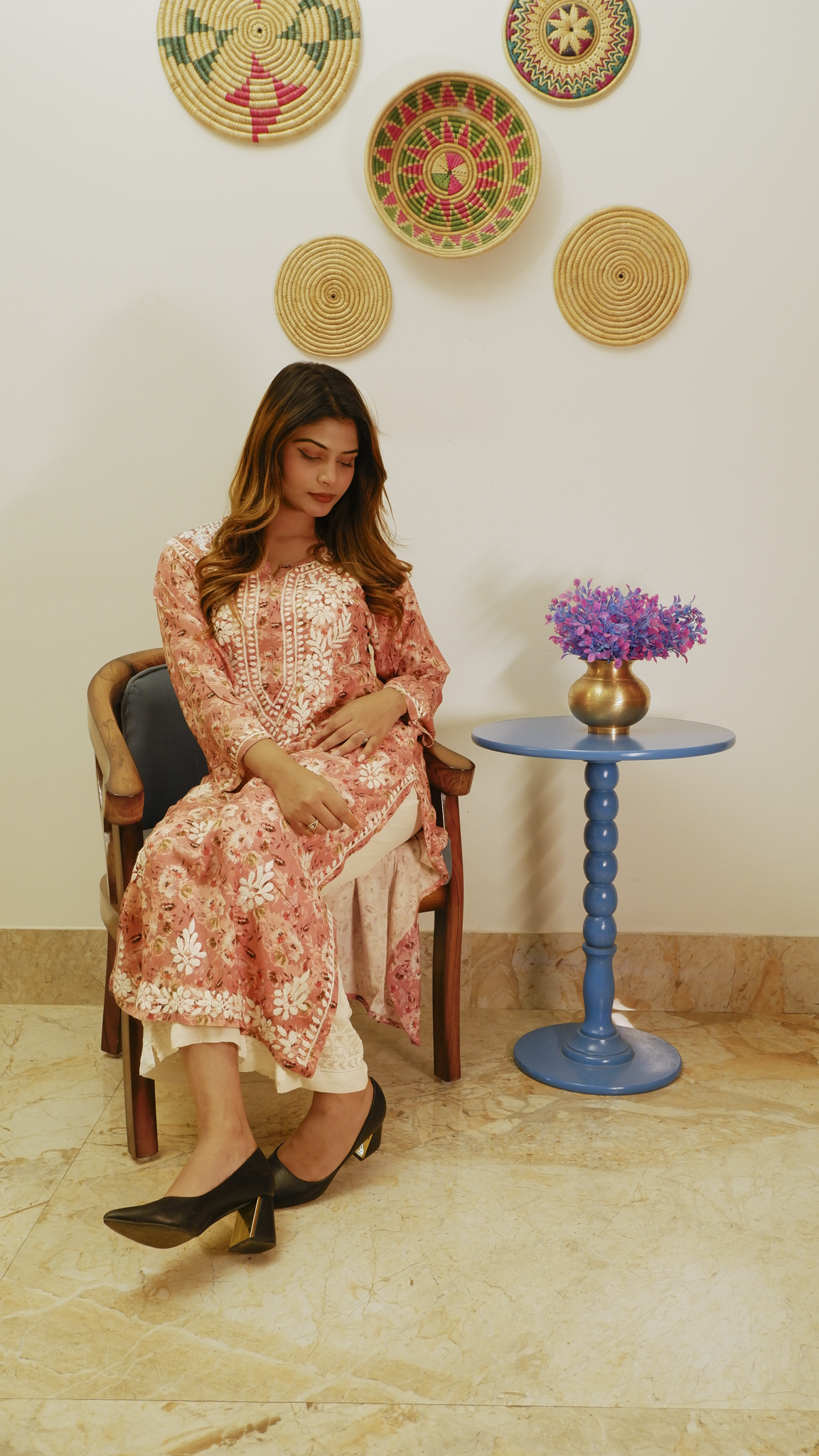 Ivory Whisper (Modal Fabric Kurta)